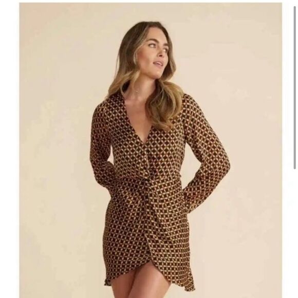 MINKPINK 🍂 Valentina Dress New - Picture 1 of 8